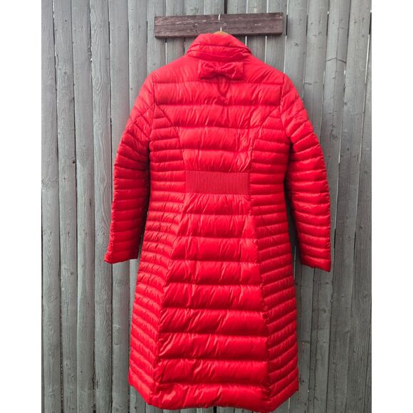 Kate Spade Lollipop Red Down Puffer Coat — Size M Pre-Owned - Picture 10 of 15